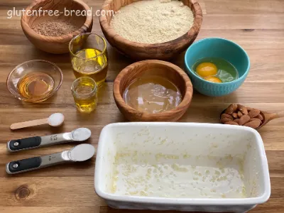 Almond Flour Flaxseed Bread