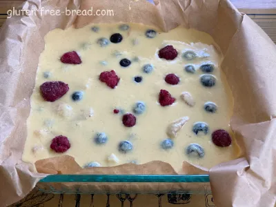 Berry Yogurt Cake