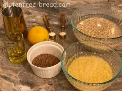 Buckwheat Millet Flaxseed Bread