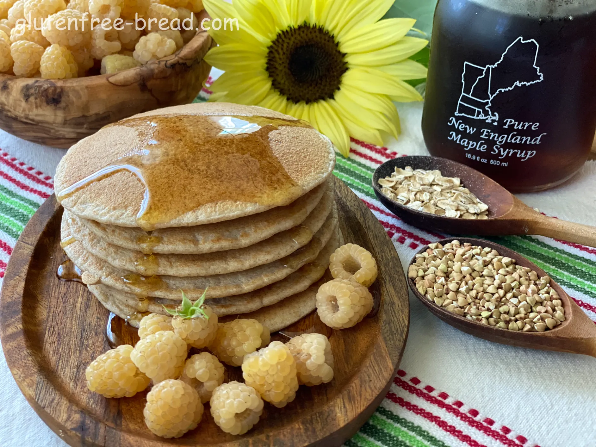 Buckwheat Oats Pancakes