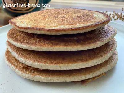 Recipe description:<br> Thanks to the fiber and protein content of buckwheat, these pancakes are not only delicious but also nutritious and filling. They provide sustained energy and satisfaction, making them an excellent choice for a hearty breakfast or brunch. Also you can try vegan <a href='/recipe-detail/buckwheat-vegan-pancakes/'>Buckwheat Vegan Pancakes.</a> 