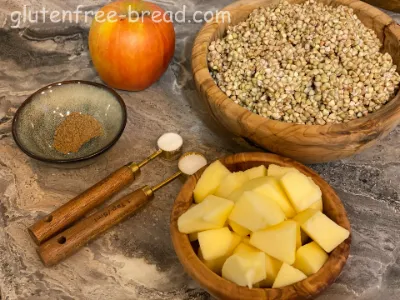 Buckwheat Savory Applesauce Bread