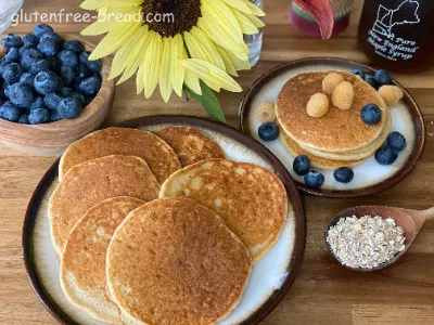 Cottage Cheese Oats Pancakes