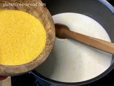 Creamy Polenta with Parmesan Cheese