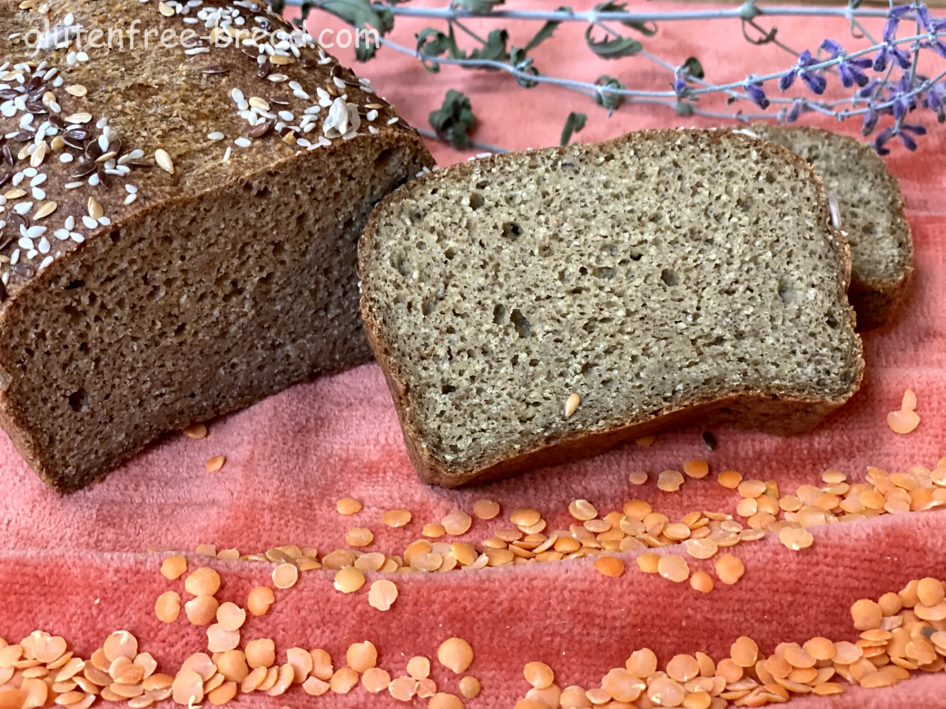 Lentil Flour Bread