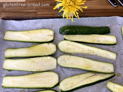 Sheet Pan Zucchini Lasagne