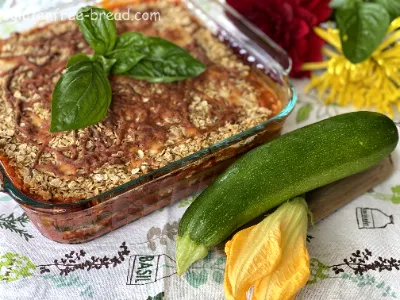 Sheet Pan Zucchini Lasagne